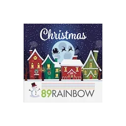 Λογότυπο 89 Rainbow Christmas Edition