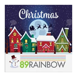 Λογότυπο Rainbow Christmas
